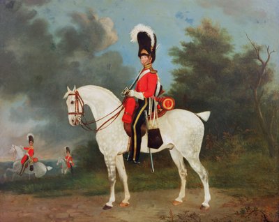 Sergeant Wallace, Royal Scots Greys (Second Dragoons) by Scottish School